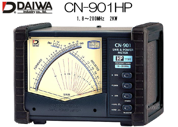 CN-901HP*  |  1.8〜200MHz　世界最大　クロスＳＷＲ計 パワー計 
